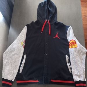 Jordan Brooklyn Spike Lee Cement Red black Mens Size 3XL Rare